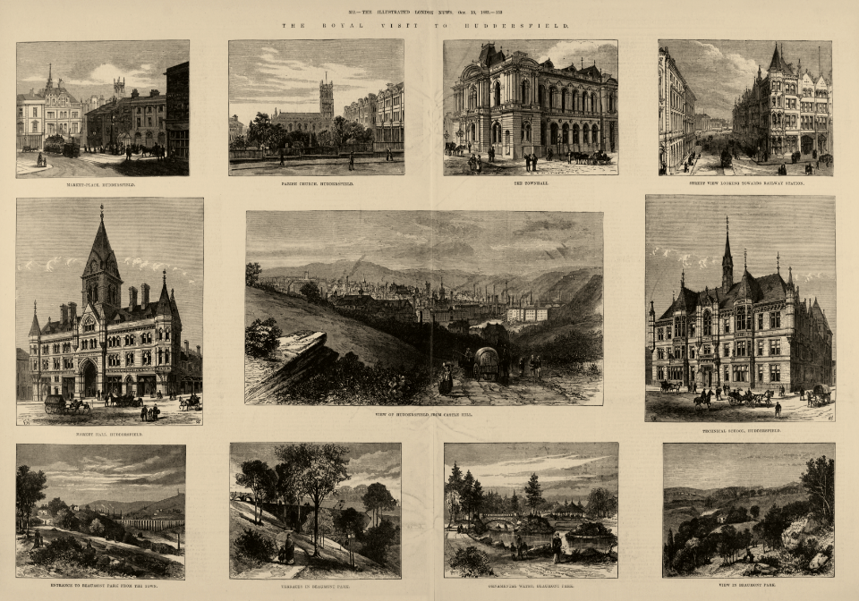 The Royal Visit to Huddersfield (1883)