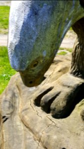 eagle carving