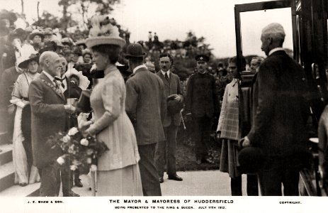 Mayor and Mayoress of Huddersfield