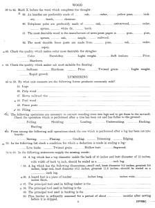 1925 Forest Service Ranger Exam, Page 3