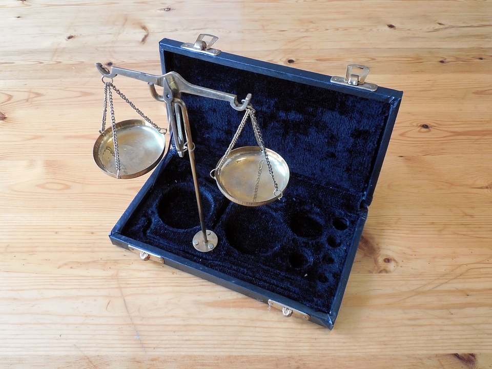 Old measure weigh out