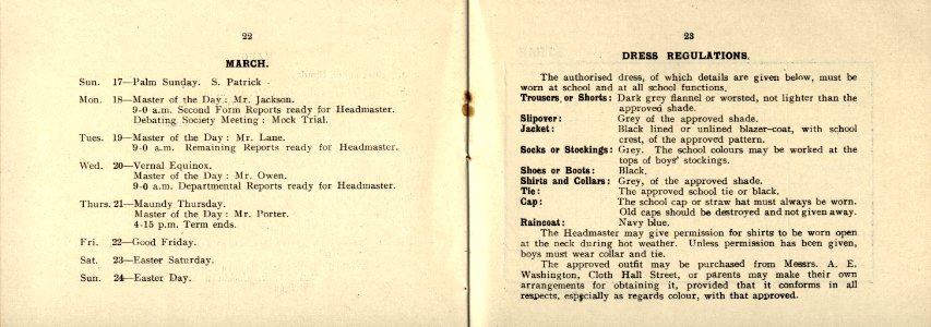 Huddersfield College Calendar - Winter Term 1940 - page 13