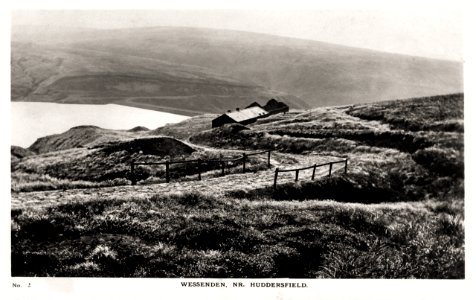 1920s photo postcard of Wessenden