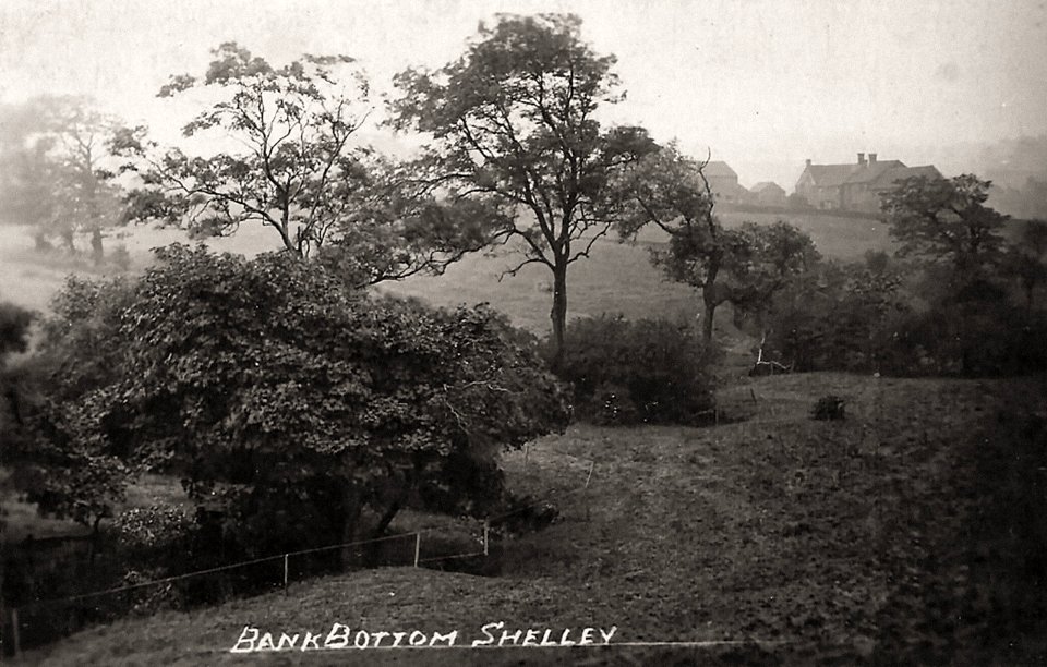 1909 photograph of Bank Bottom, Shelley
