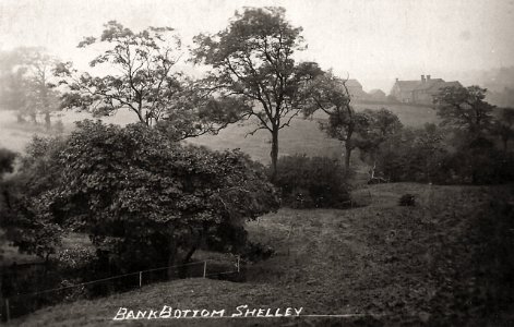 1909 photograph of Bank Bottom, Shelley