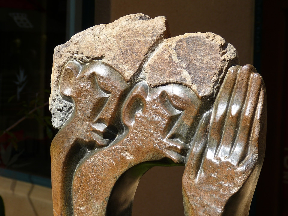 Figure sculpture african