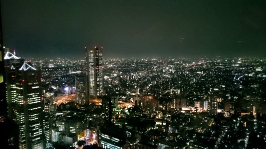 rainy tokyo at night