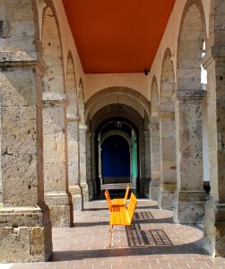 Guadalajara Institute Cabanas Benches