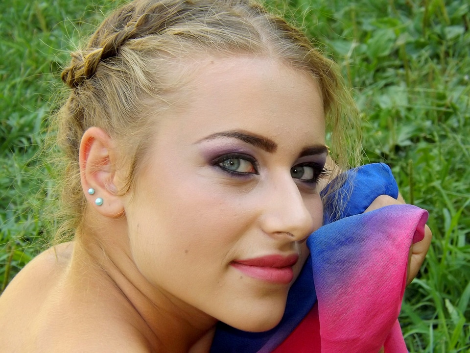 Portrait seductive beauty