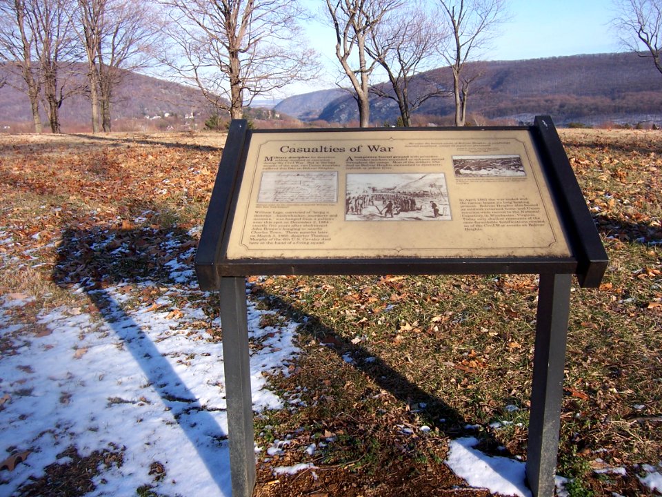 Casualties of War, NPS Wayside at Bolivar Heights