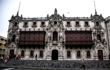 El Palacio Arzobispal, Lima, Perú