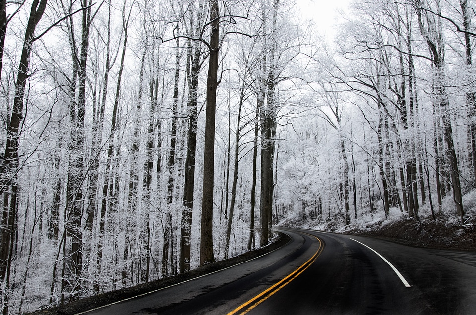 Parkway highway winter