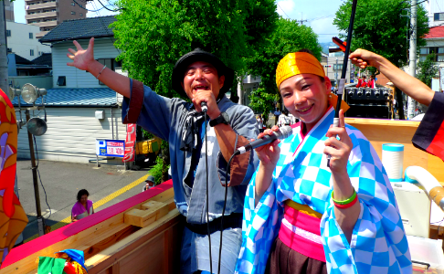 Kamimachi Announcers On Truck photo