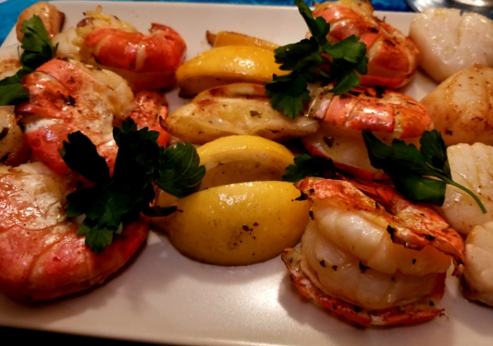 Day 064 seafood dinner. Monday night.