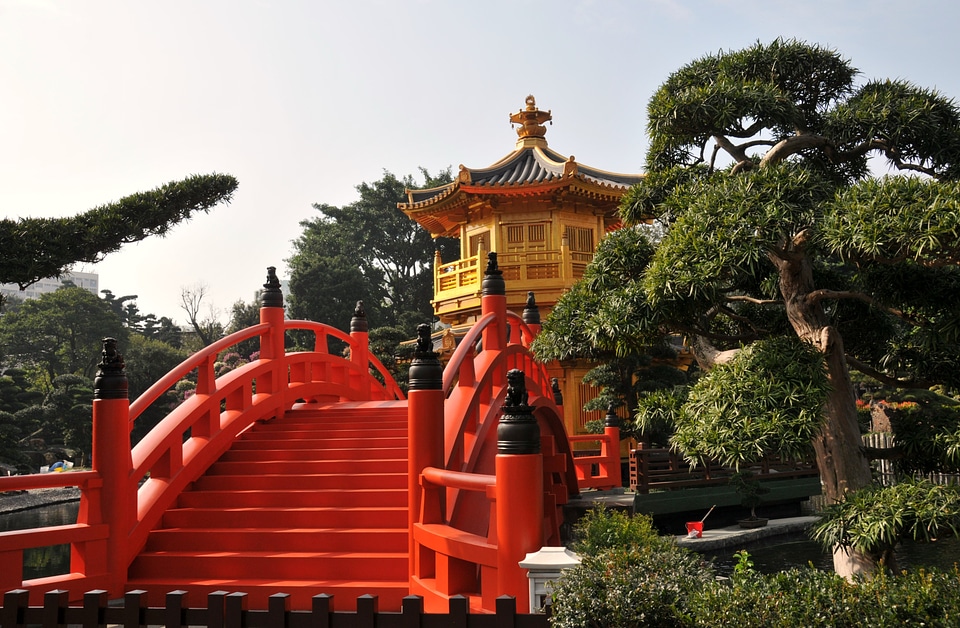 Temple budha bridge