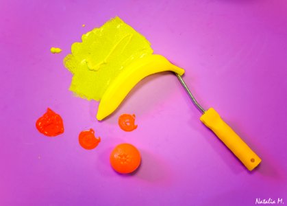 Jugando con pintura