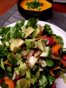 Day 038 post vacation meal