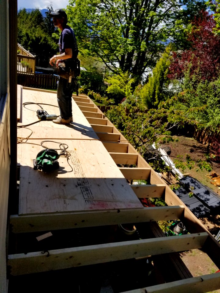 Deck remodel