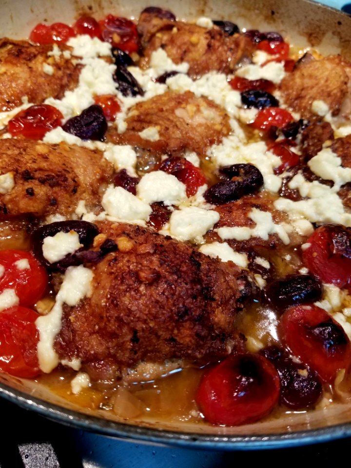Greek chicken thighs