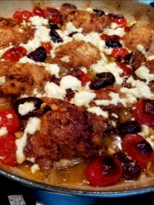 Greek chicken thighs