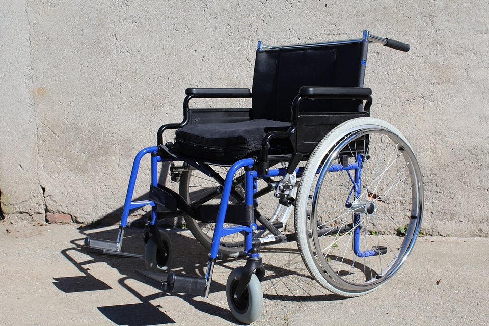 Handicap aids for disabled people assistance