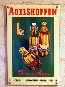 Signs enamel museum