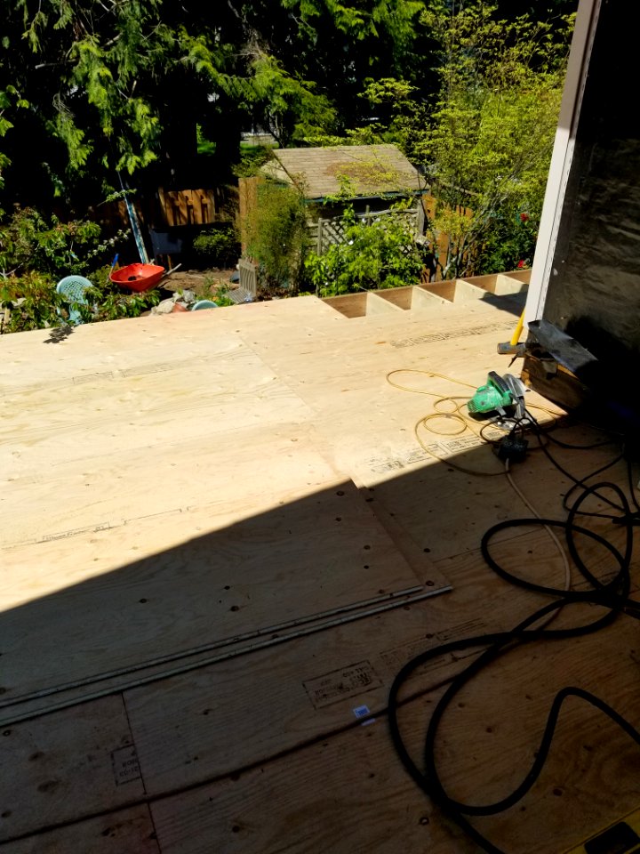 Deck remodel