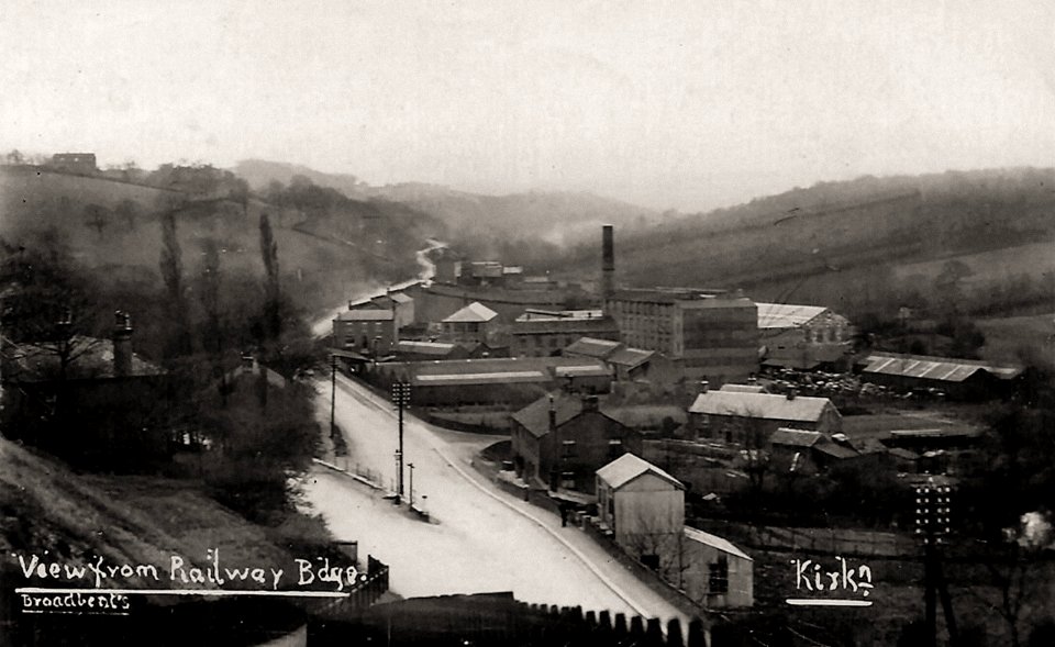 undated photograph of Penistone Road, Kirkburton