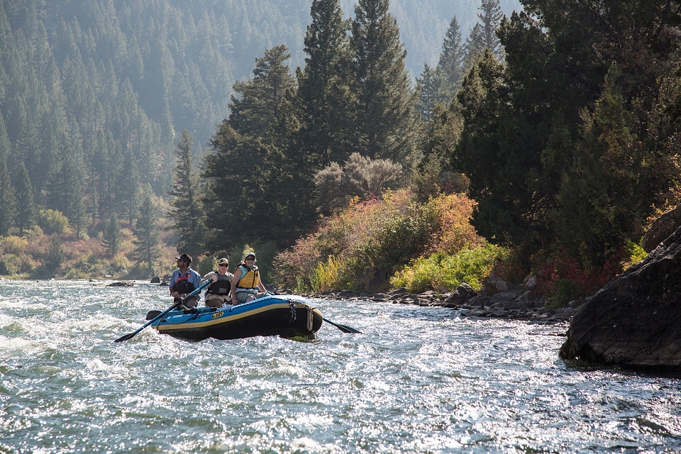 Sport landscape whitewater