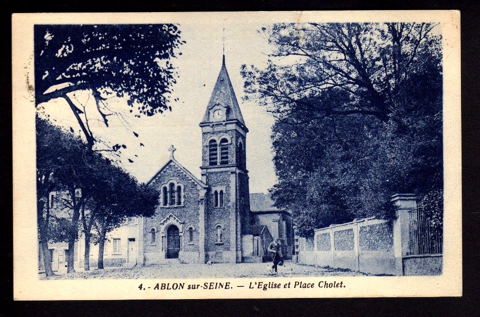 Ablon Eglise et place Cholet