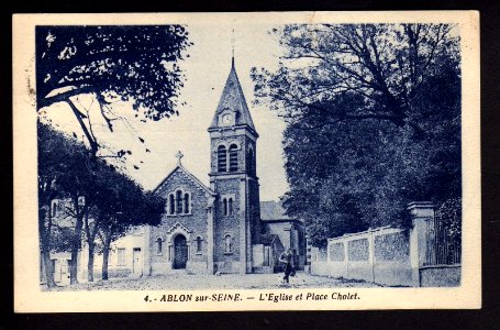 Ablon Eglise et place Cholet