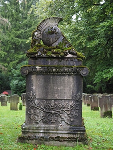 Cemetery woodland cemetery graves