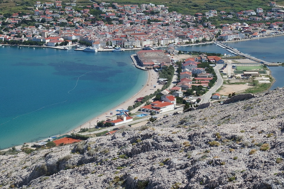 Island croatia city ​​views