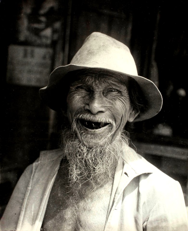 Ông lão người Hoa ở Kampot