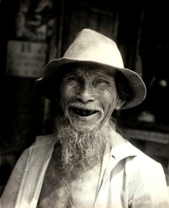 Ông lão người Hoa ở Kampot