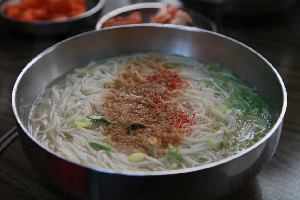 Noodles if korean food