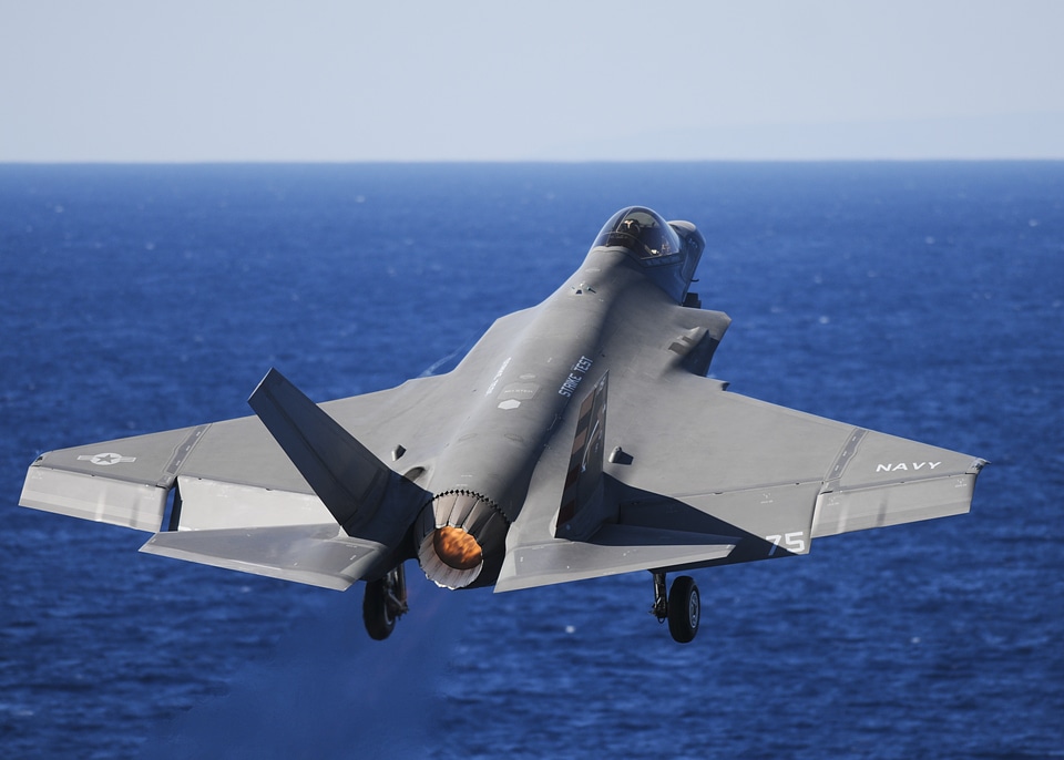 F-35 lightning ii evening
