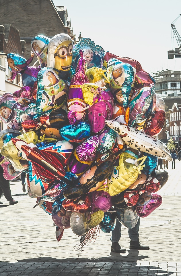 Balloons colorful fun