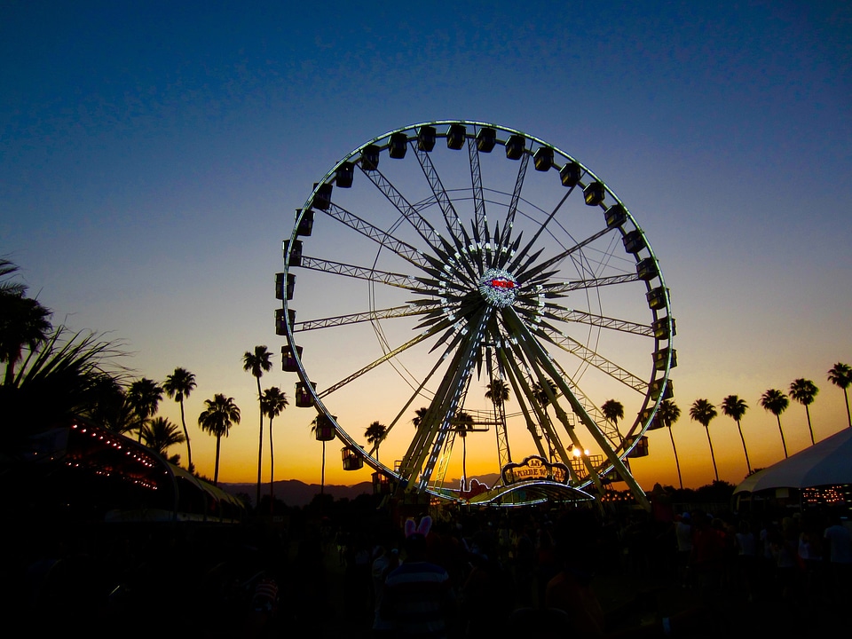 Coachella ferris wheel big wheel