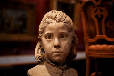 Portrait bust of Helen Ionides, Aimé-Jules Dalou