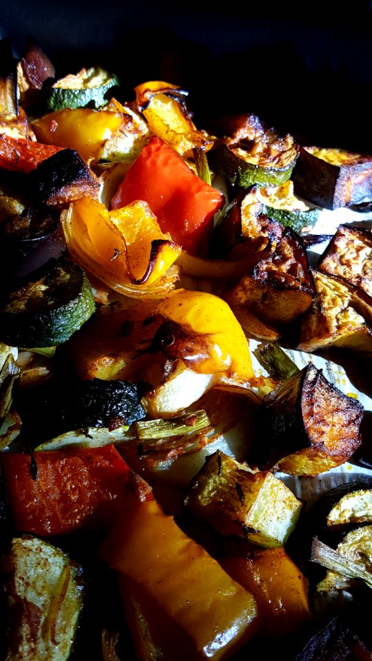 Day 137 roasted veg.