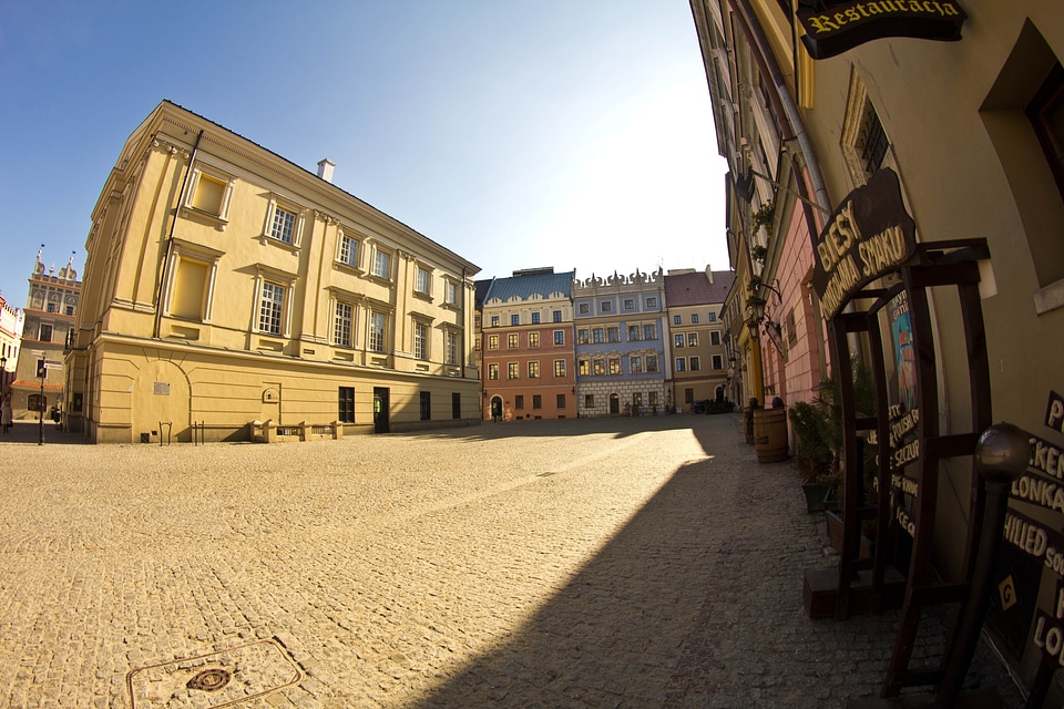 The old town monument poland