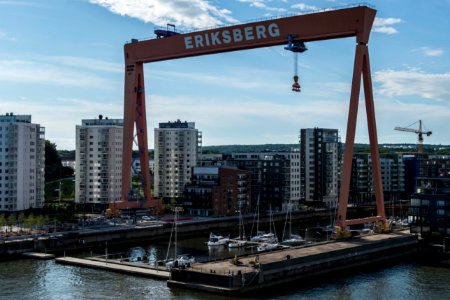 Eriksberg Crane, Gothenburg, Sweden photo