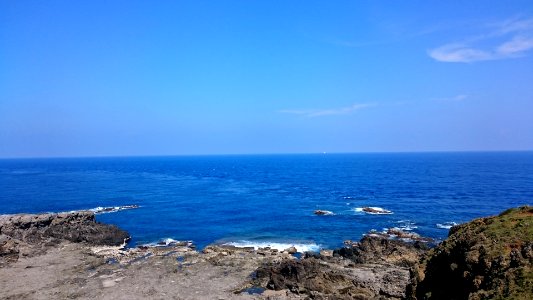 the wide ocean