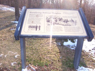Fortifying Bolivar Heights, NPS Wayside at Bolivar Heights