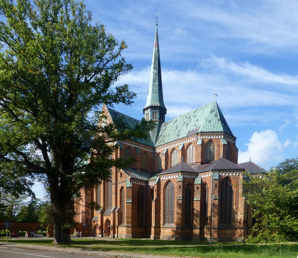 Church building tower