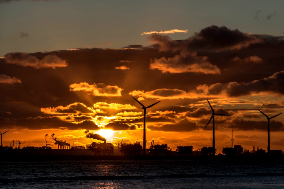 Sun sets on the first day of September