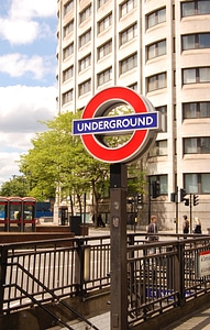 London metro underground photo