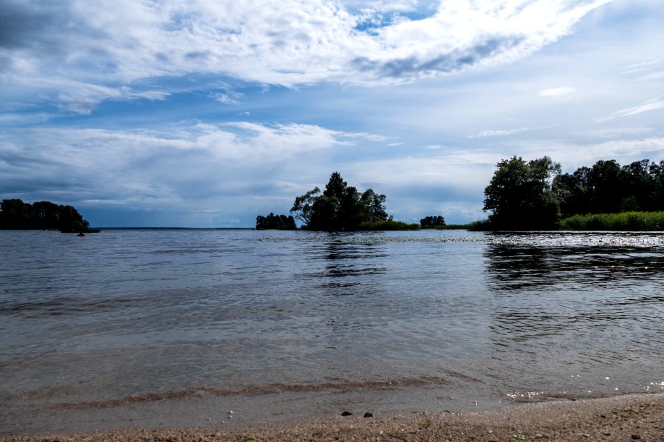 View of Hjälmaren from Herrfallet, Sweden