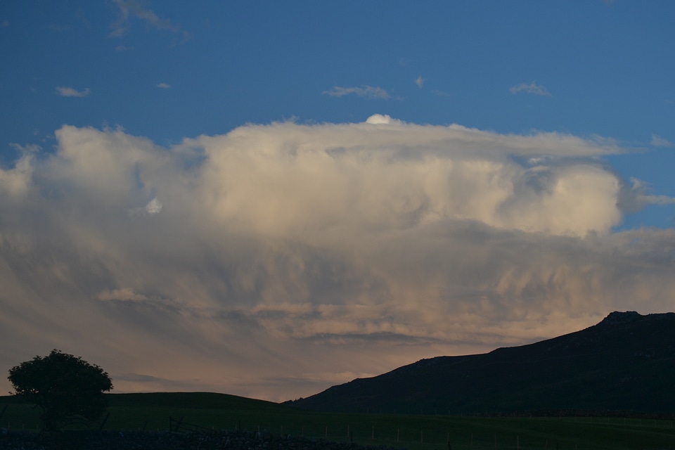 Storm cloud weather